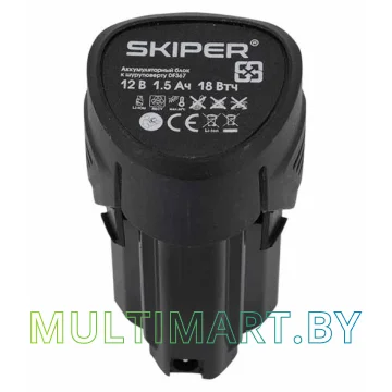 Дрель-шуруповерт Skiper CS2600-1 (с 2-мя АКБ, кейс) картинка 5